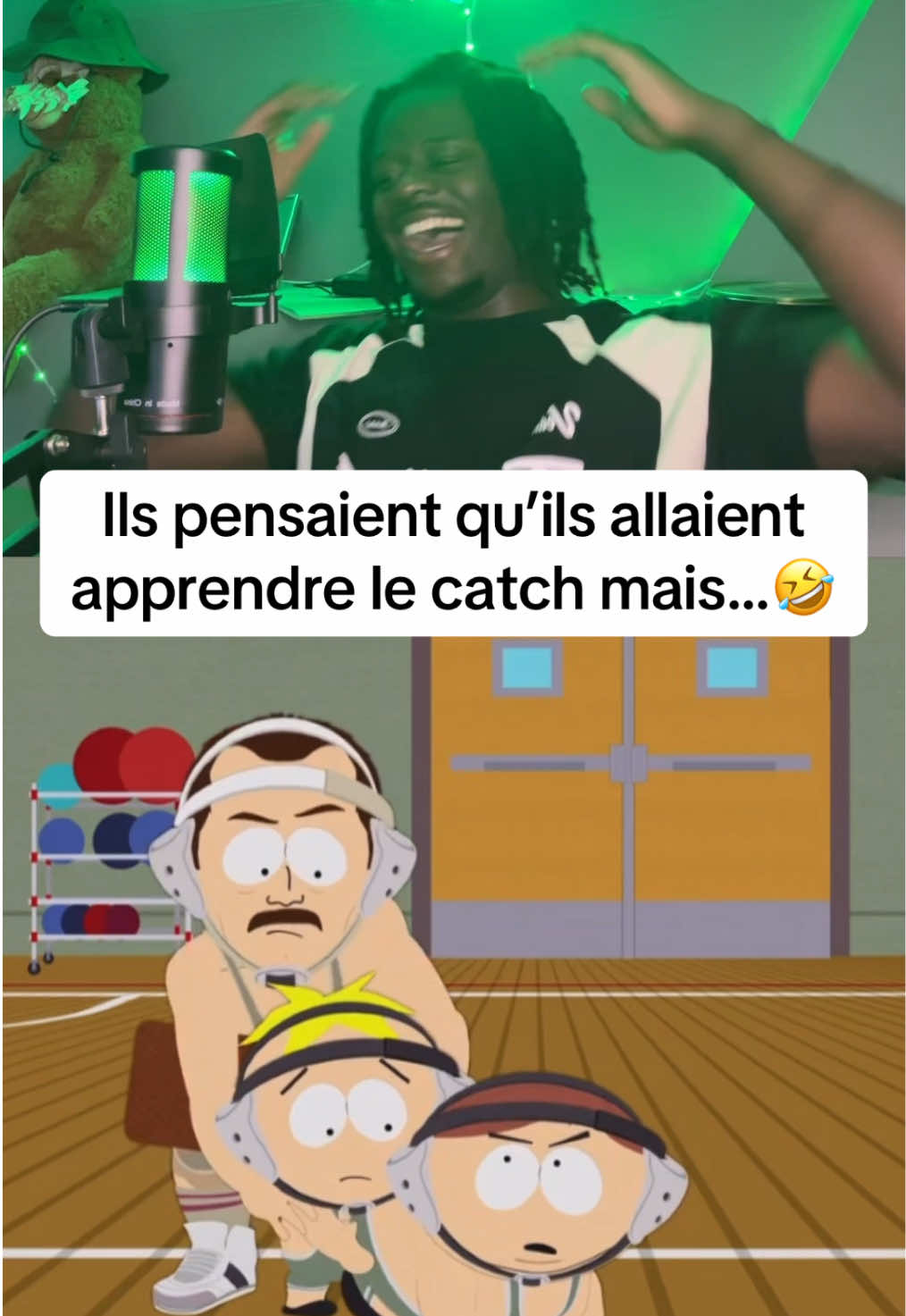 Pro Wrestling≠ Wrestling🤣  (PART 2) @Jaydee243🇨🇩 #react#southpark#wwefrance#ericcartman#buttersstotch 