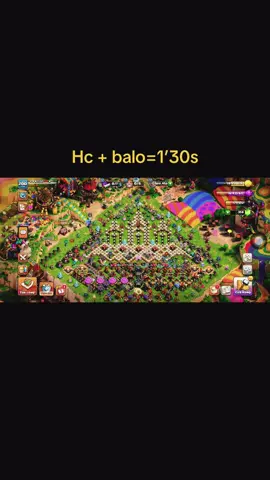 Combo đánh vượt hall cho ae #clashofclans #xh #hall16 