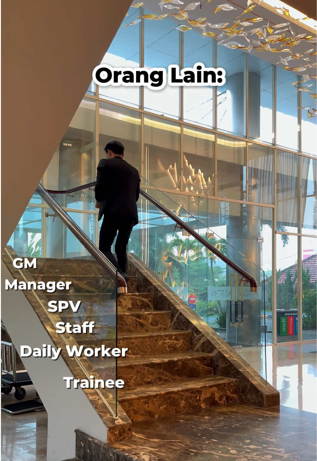 Semangattt untuk semua🥳🥳🤭#hotelier #hotelierindonesia #astonmadiun 