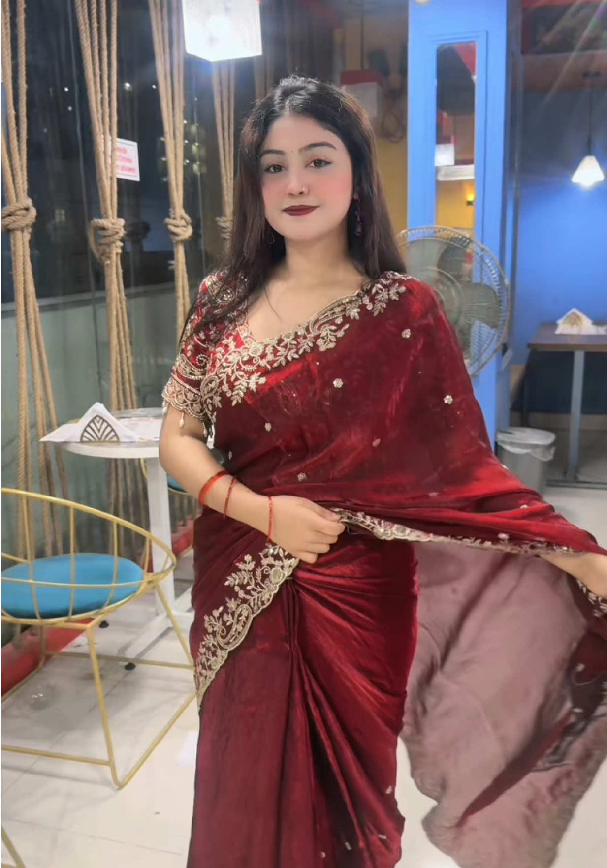 Sari from:@She Shine By Nilima 🩷#tiktok #viral #foryou #capcut #highlight 