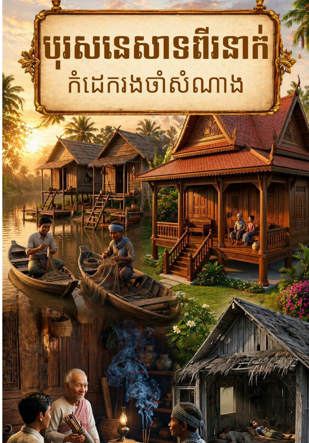 រឿងអប់រំខ្លី “ បុរសនេសាទពីរនាក់ “ (គំនិតអប់រំ : កំដេករងចាំសំណាង)  #Ai #Aivideo #Viralreels  #ការអភិវឌ្ឍន៍ខ្លួន #ផ្នត់គំនិត
