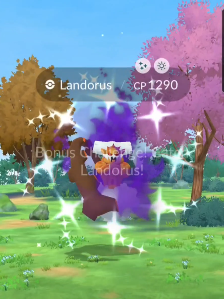 Shadow Shiny Landorous #pokemon #pokemongo #shinypokemon 