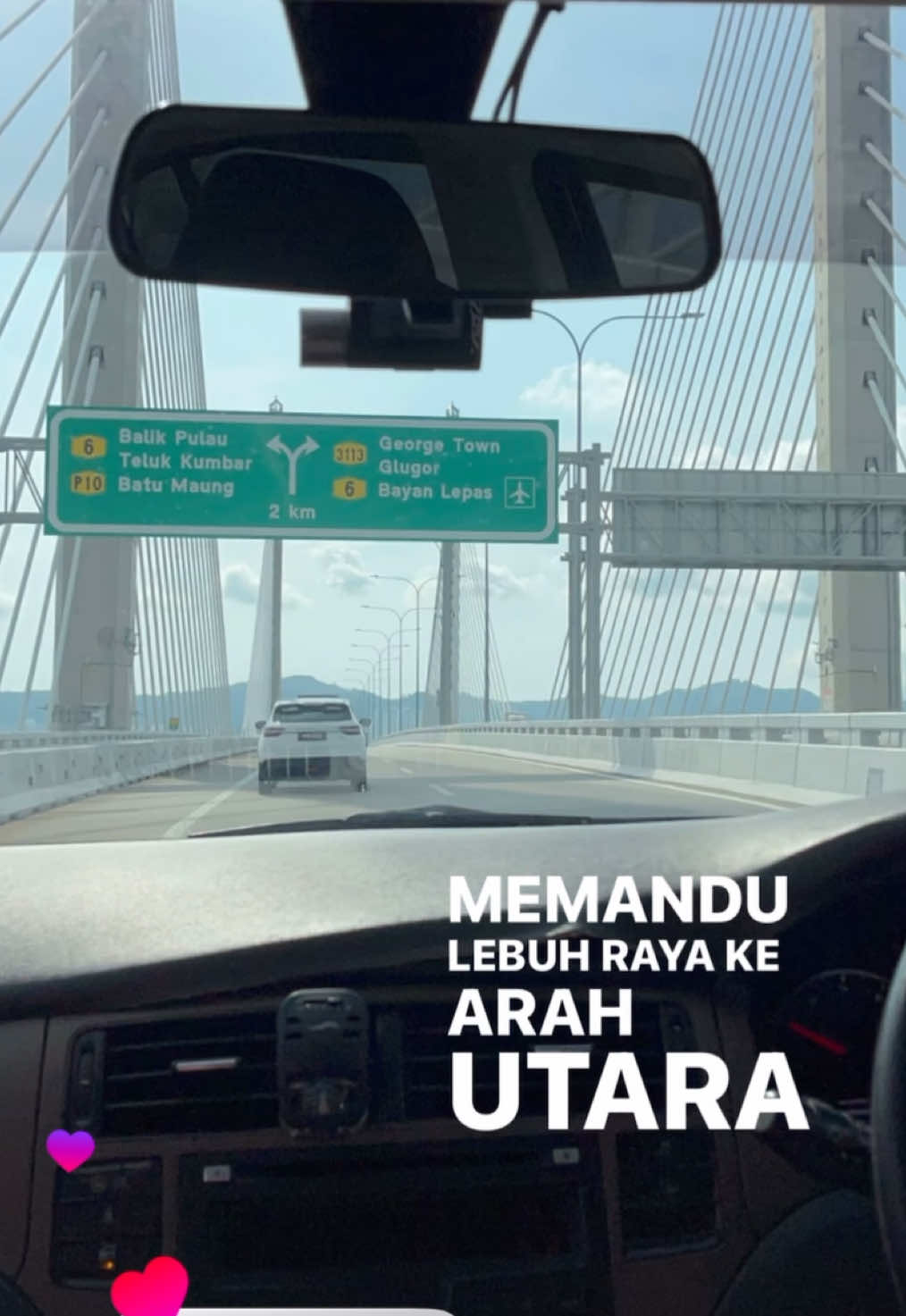 followers perlu tahu saya memandu ke arah utara HAHA 