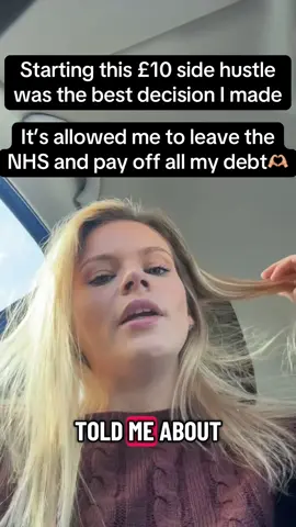 POV: the “little £10 side hustle” people laughed at… ended up being the reason I left the NHS 👀 I genuinely thought it sounded too good to be true. But I was tired of: • working long hours • constantly stressing about money • missing time with family • living for days off So I took the risk. A couple months later and my entire life looks different. No, it wasn’t overnight. No, it wasn’t “easy money”. But that tiny decision changed everything for me. Funny how the things people tell you to ignore… sometimes become the thing that saves you financially. ✨ #sidehustleuk #workfromhomeuk #extraincomeuk #nhs #fyp🤍🤍 