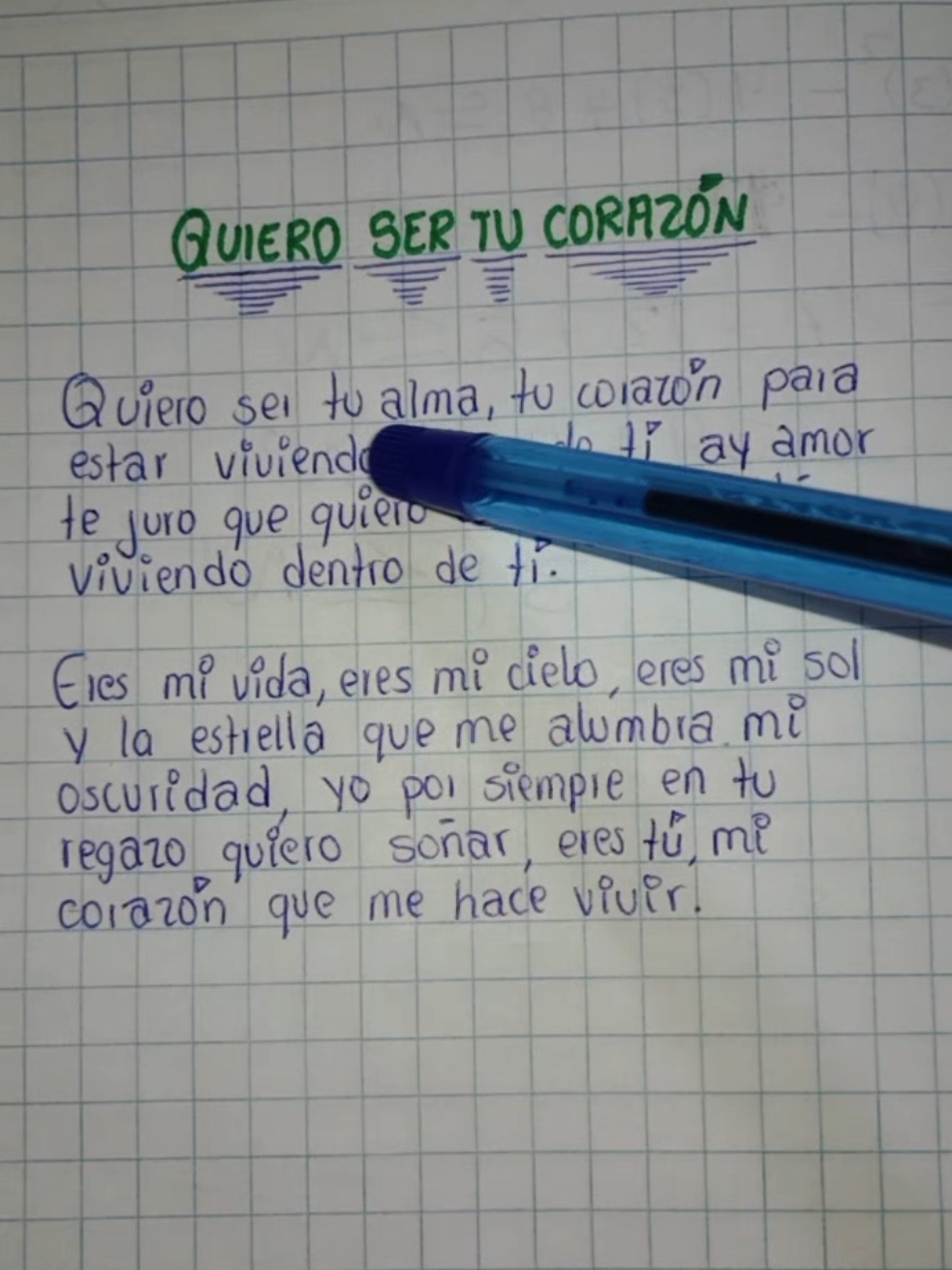 Quiero ser tu corazón - Russkaya #cumbiasureña #escritos #music #foryou #fyp 