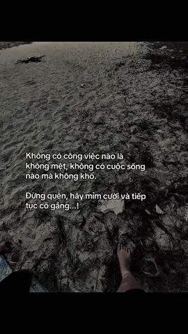 “没有一份工作不累人，也没有一段人生不苦。别忘了微笑，继续努力……” #fyp #tamtrang #sory #caphay #hoanganh29012003 