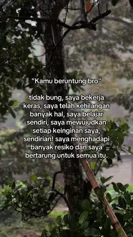 Ini bukan keberuntungan ini pengorbanan. #fyp #boysdontcry #fouryou #story #masukberanda 