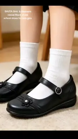 SHUTA Girls' & Women's casual Black shoes school shoes for kids girls  #casualshoes  #blackshoes  #schoolshoeskids 