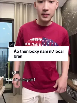 Áo thun boxy nam nữ local bran