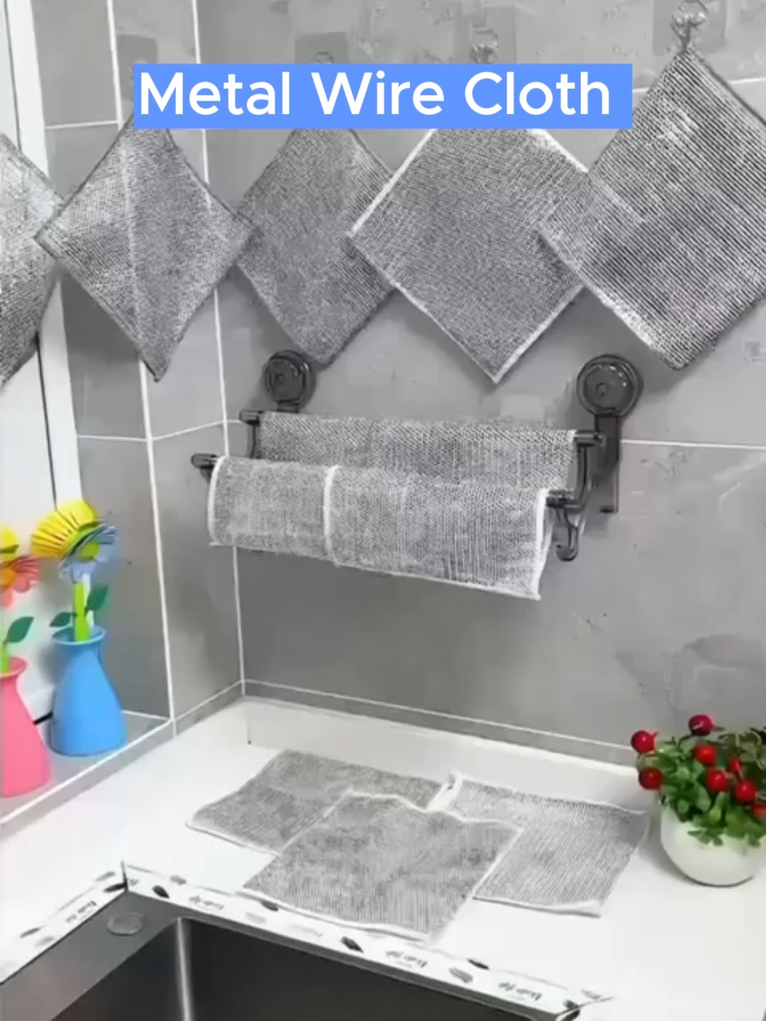 Powerful Metal Wire Dishwashing Cloth  WhatsApp Order: 0325-9314495 Website order: https://alhasangadgets.shop/product/metal-wire-dishwashing-cloth-pack-10/  #metalwire #dishwashingcloth #MetalWireCloth #Dishwashing