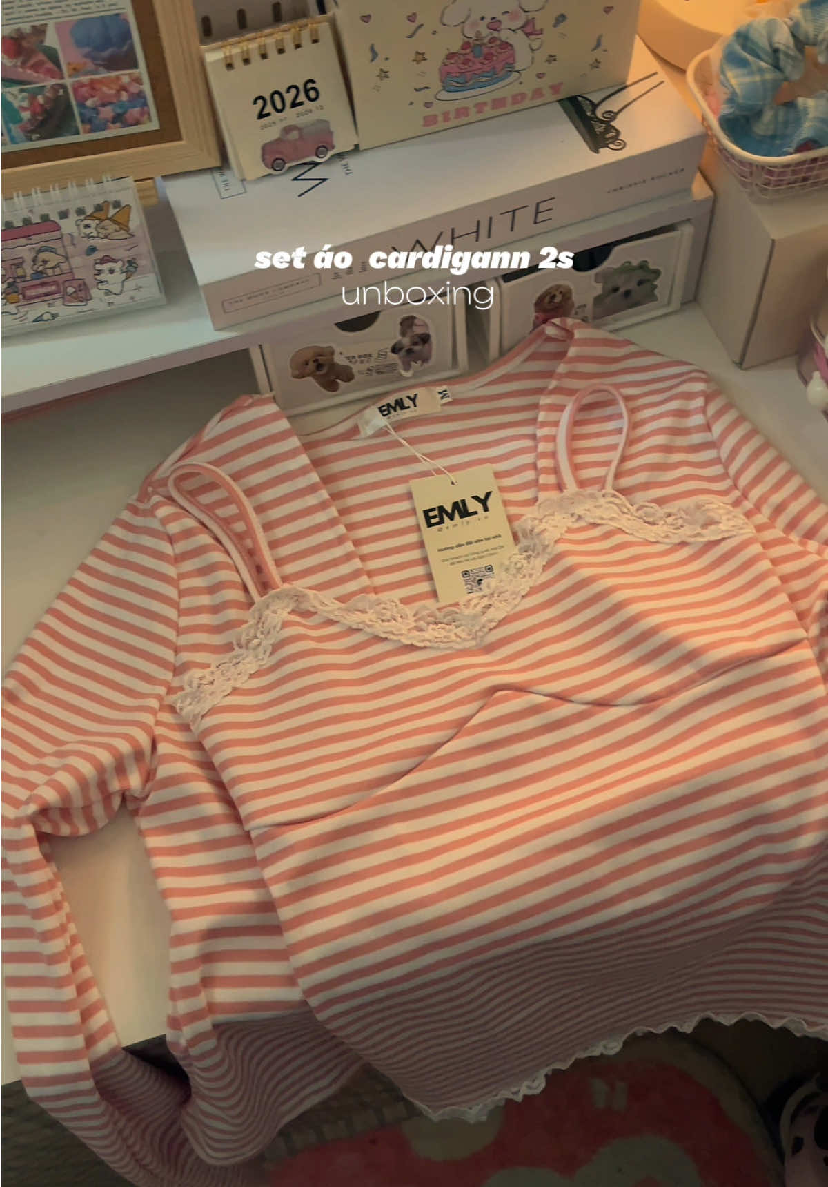 Set áo 2s hồngg #unboxing #setao2day #unboxing #aoxinh 