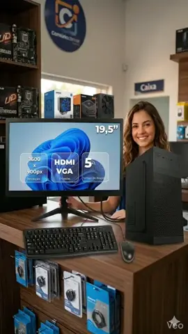 Computador Completo Pronto para Uso! Core i5, 8GB RAM + SSD 128GB. Ideal para Estudos e Trabalho 📚💼 #tiktokshop #computadorcompleto #pcgamer 