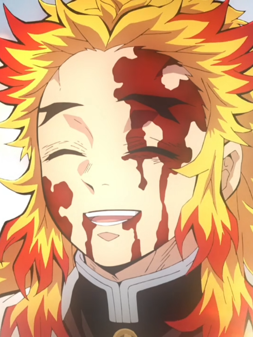 Hamesha apna sar utha ker jeena yahi rengoku ke last words the 😢🥺 #higurumadarklaw #kimetsunoyaiba #demonslayermugentrainarc #flamehasira #rengokukyojuro 