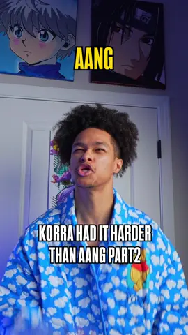 Korras life was waaay harder than Aangs #avatarthelastairbender #aang #korra 