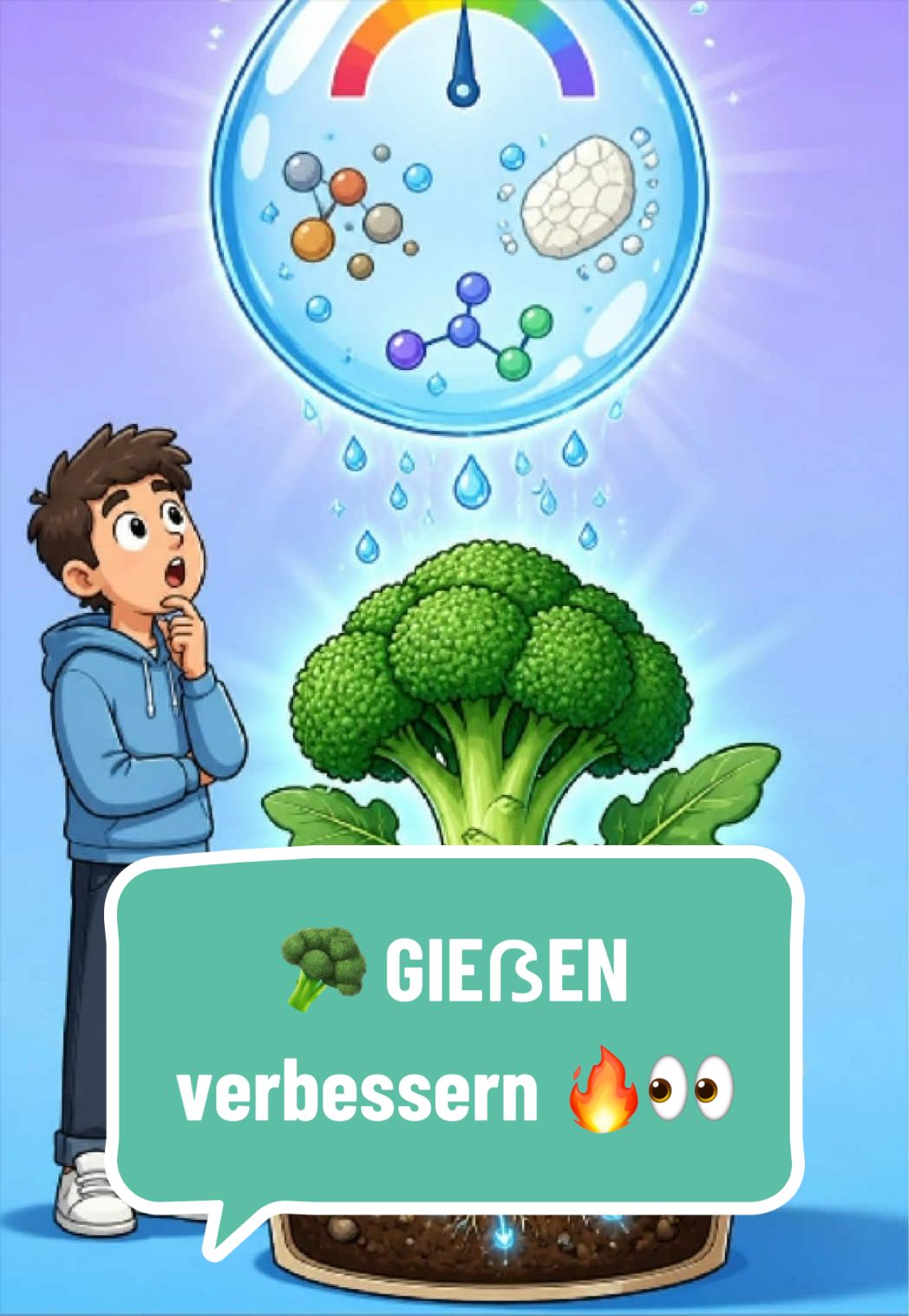 Kenne dein Gießwasser 🥦✅ #🥦 #gießen #grow #fyp #fyp 