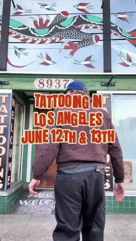 I’ll be tattooing in beautiful Los Angeles in the San Gabriel valley @Change of Heart Tattoo June 12th and 13th. I have a couple spots left, find me on Instagram and message me to book @zanegreytattoo  #fyp #tattoo #traditionaltattoo #losangelescounty #la 