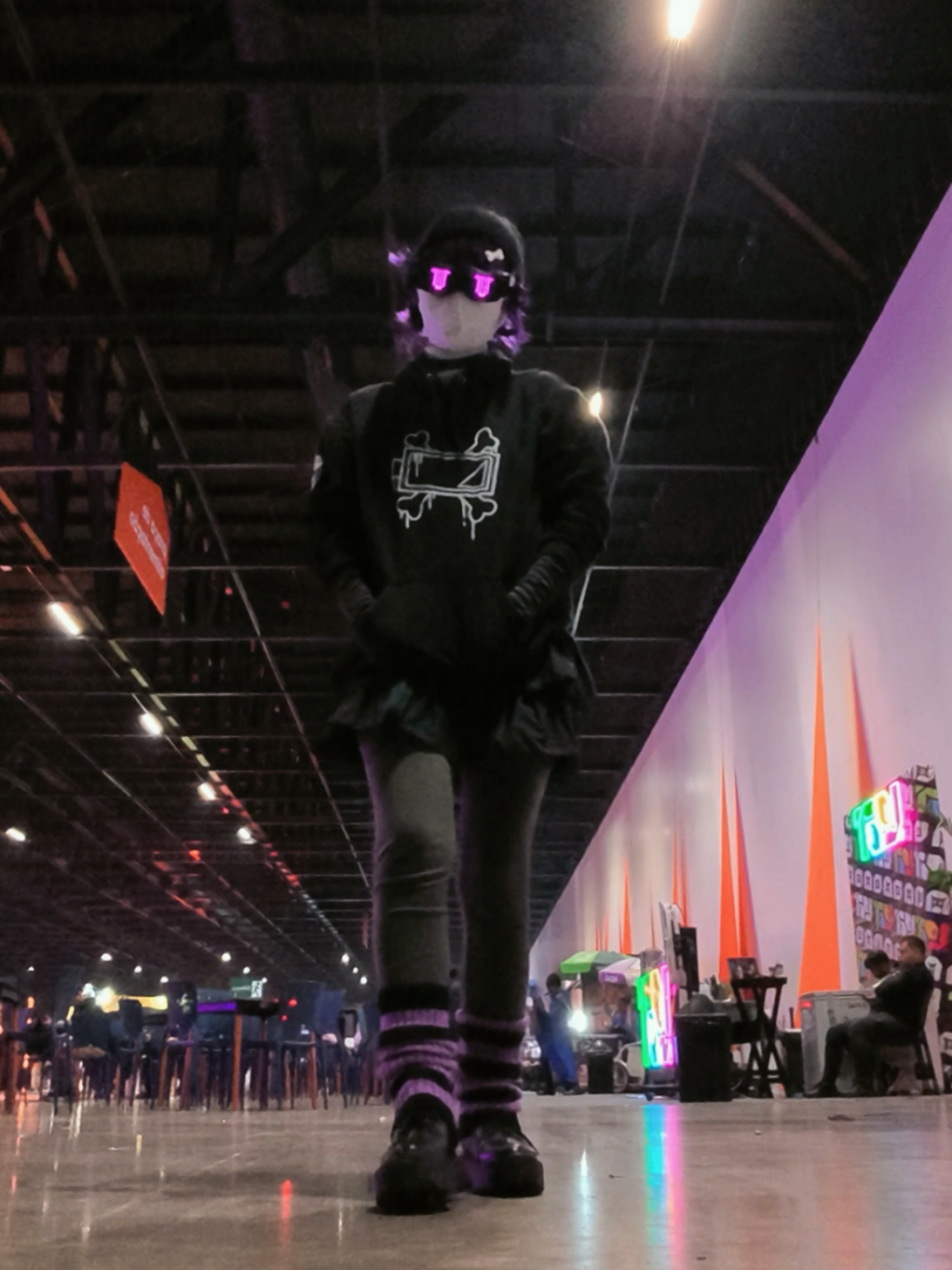 💜💛 #uzidoorman #serialdesignationN #nuzi #murderdronescosplay #gamescomlatam2026 