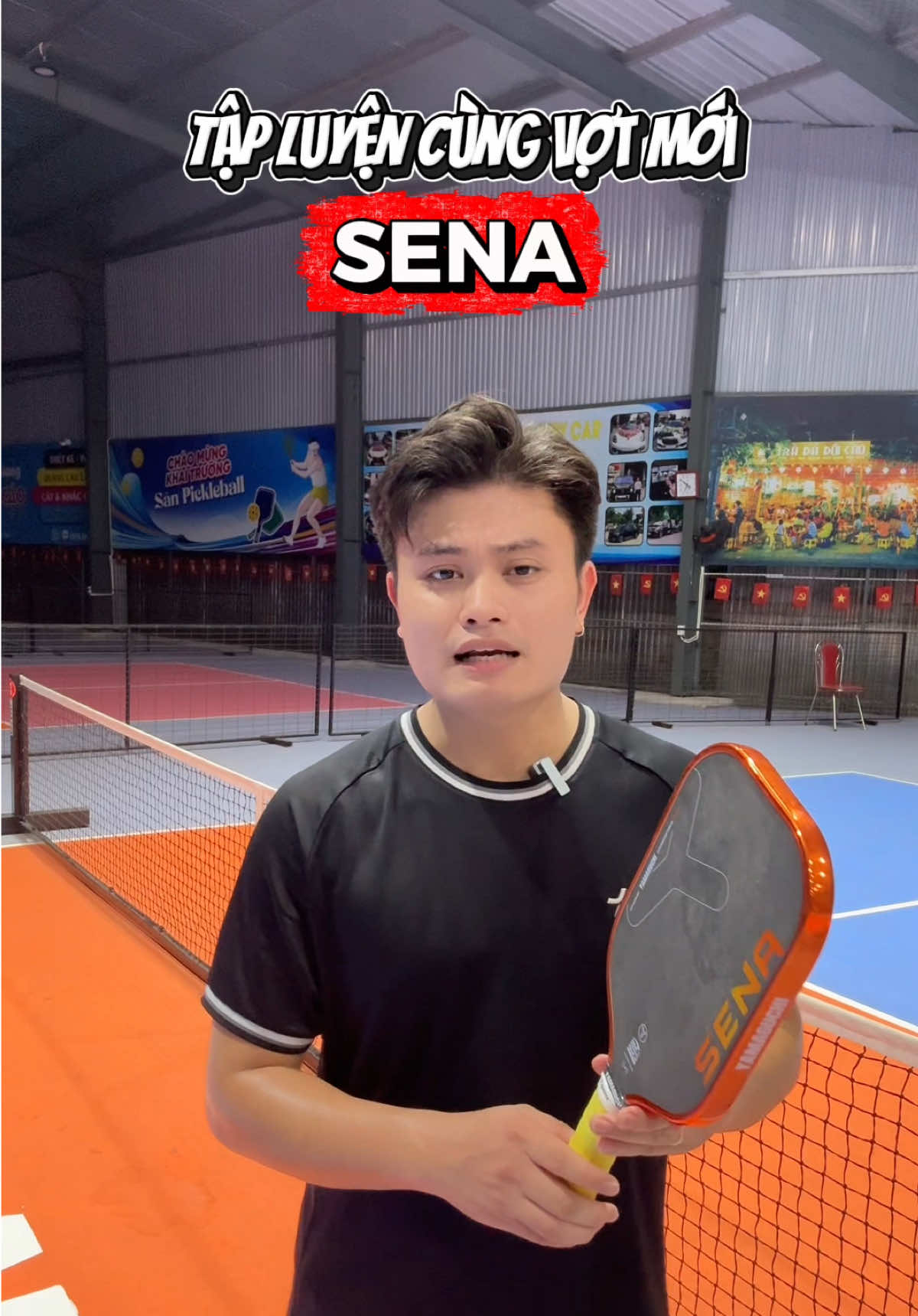 Tập drive cùng vợt Sena nhé ae #huynpick #Pickleball #sports #dopnetwork #review  