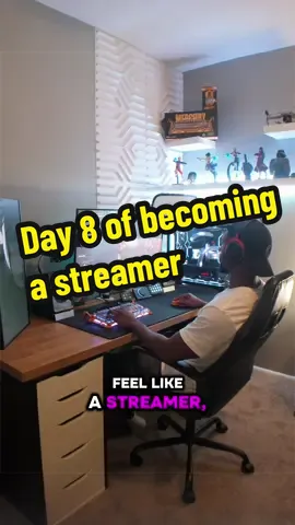 Day 8 of steaming until this changes my life. Right now it’s 0 viewers… but that won’t last. HOPEFULLY #smallstreamer #streamersoftiktok #gaming #setup #GamingOnTikTok 