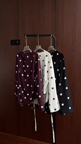 outfit satset tapi tetep cakep polkadot tuu🫶🏻