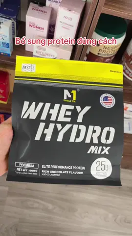 Uống nhanh gọn, tiện cho người bận rộn #bosungprotein #wheyhydromix #dinhduong #xuhuong #reviewdo 