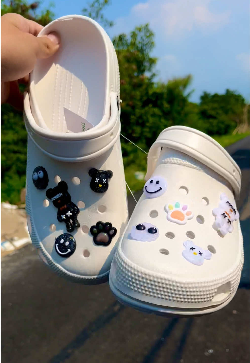 Sendal Baim Bubuna 💕🫶🏼🌸 #sendalbaim #crocs 