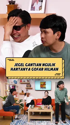 Jegel gantian ngulik hartanya Gofar Hilman‼️🤣 #indrajegel #gofarhilman #vior #podcastclips #news 
