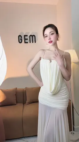 ❤️Sẵn kem/nâu/xanh❤️ #gemclothing68 #thoitrang #macdepmoingay #hottrend #vaydibien 