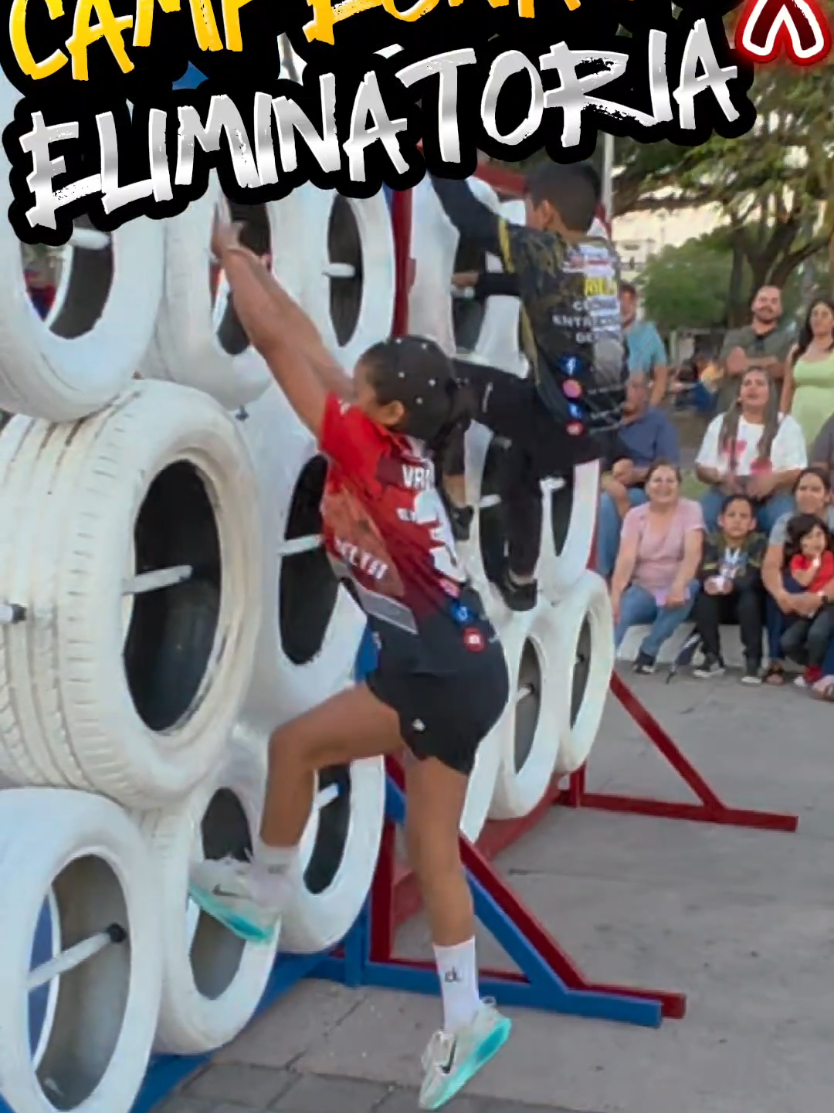 Esta es una de las competencias mas reñidas de la eliminatoria por el campeonato en círcuito con obstáculos #lapistadelinfante 