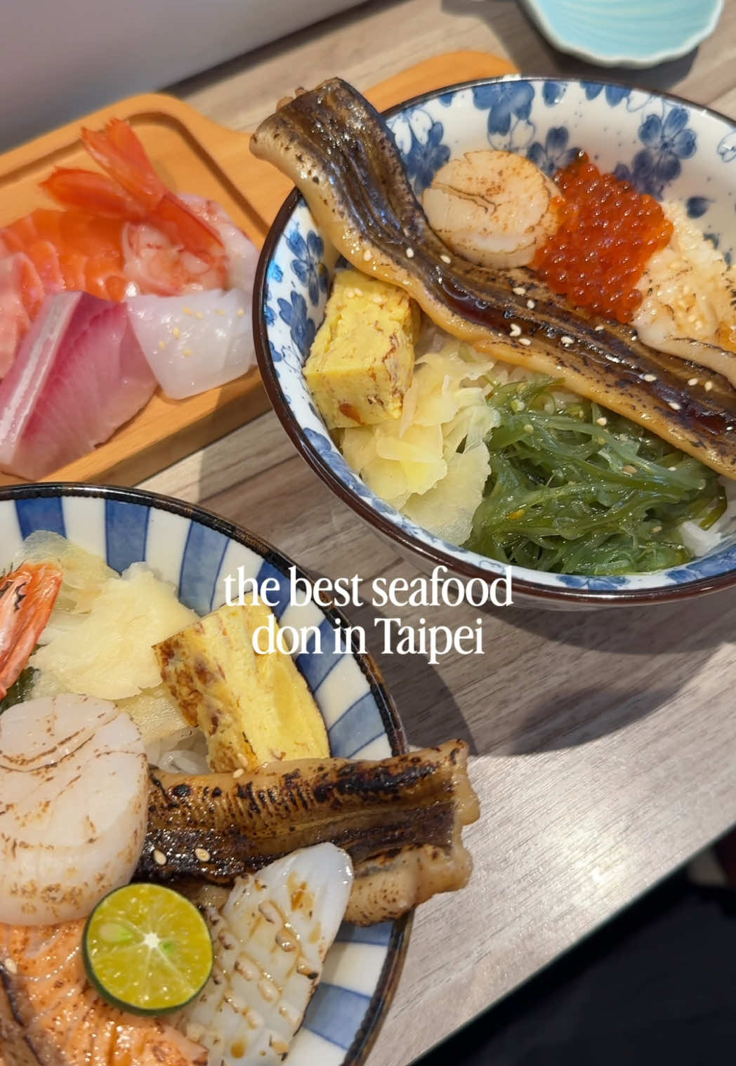 everything about this meal was a 10/10 📍Yoshikawa Seafood Don  #taipei #taiwan #hiddengems #taipeifood