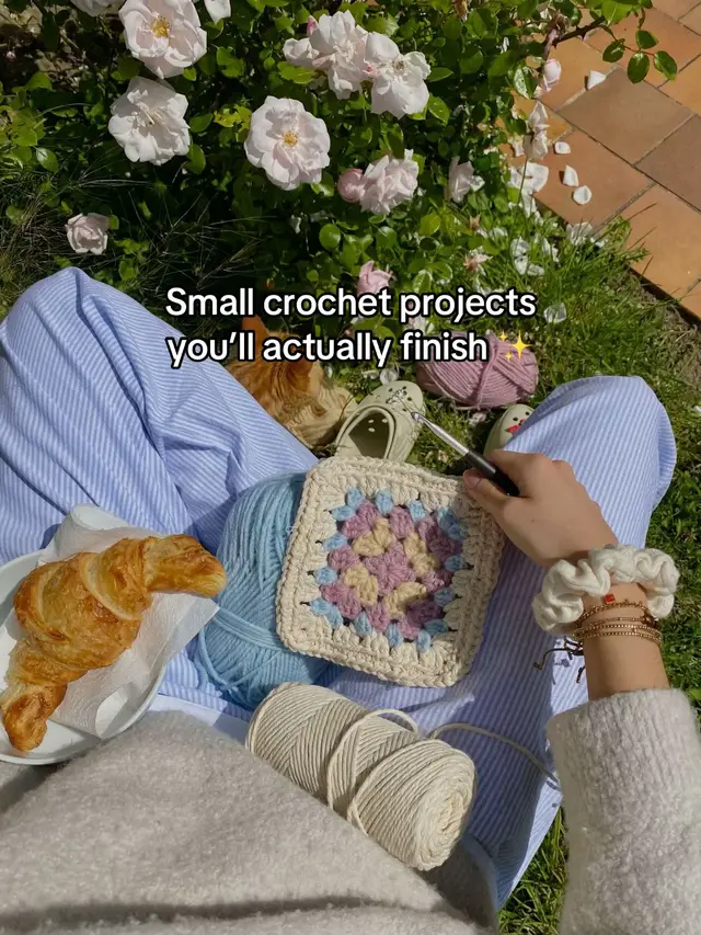 If your wips are judging you right now… make these instead💖😊 #crochet #crochetinspo #crochetdecorations #crochetlover #crochetprojects 