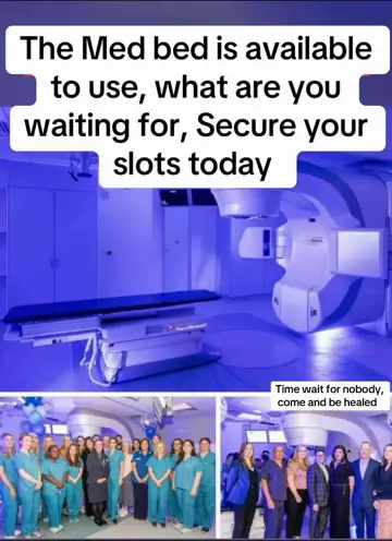 Stepping into the Med Bed chamber is more than a treatment. It is an act of courage and trust. Today, a client arrived with a loved one by their side, ready to experience full healing. Together, they embraced this journey of restoration and renewal. What's stopping you from taking care of your health? BOOK AN APPOINTMENT TO USE THE MED BED TODAY #QuantumFinancialSystem #GoldBackedMoney #MedBed #ProsperityNow #NewEarth