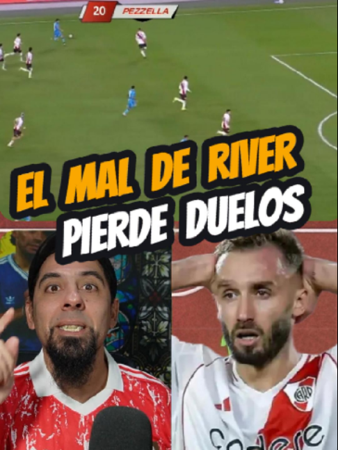 Dura derrota de River. ⚪🔴 ¿Qué le pasa a la defensa de Coudet? El error de Pezzella explicado. #futbol #riverplate #analisisfutbol #tactica #fyp #parati #futbol #riverplate #analisisfutbol #tacticasfutbol #ligaprofesional #pezella #coudet
