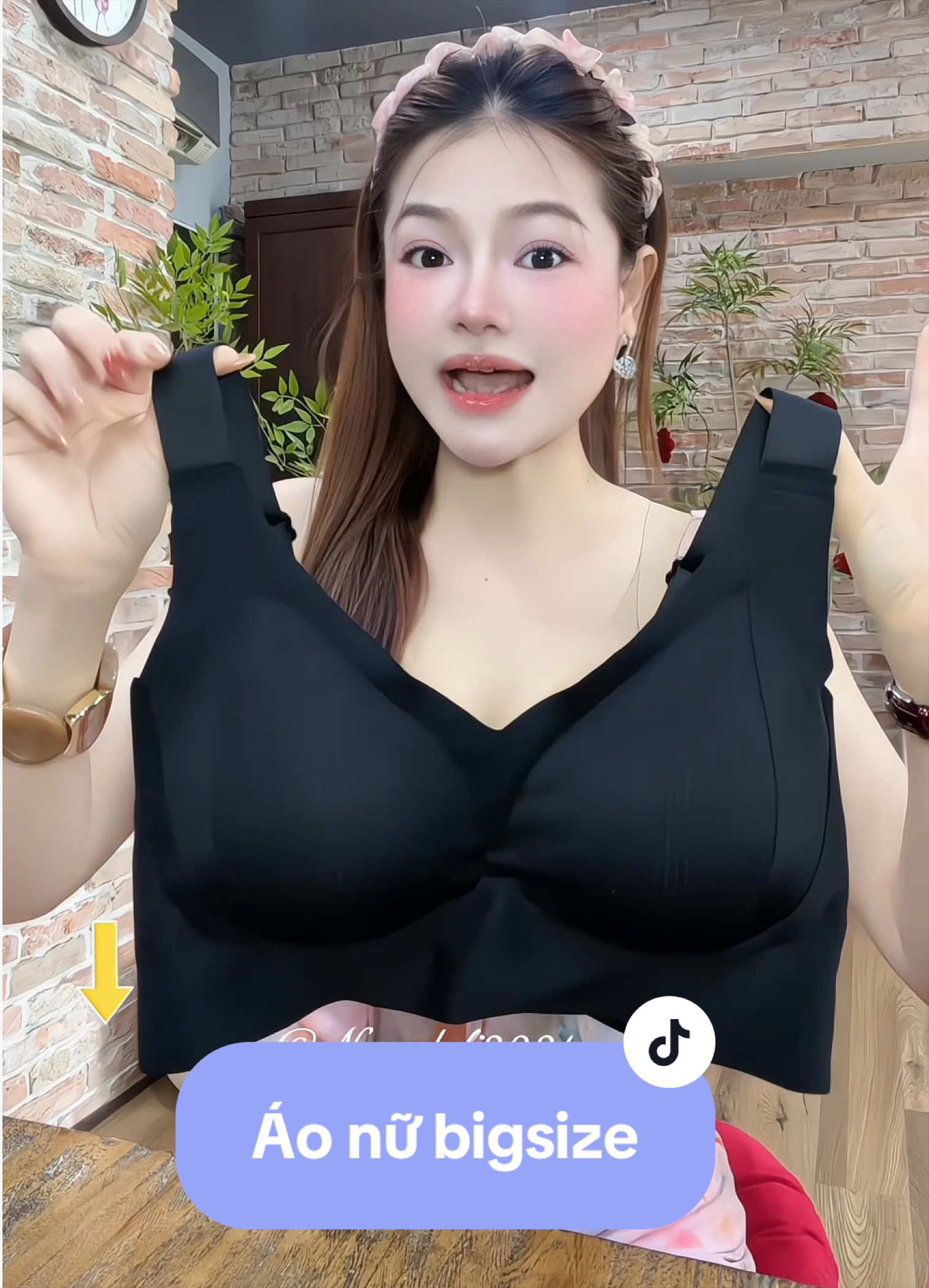 Áo con chất đàn hồi mặc thoải mái cho chị em và các chị em bigsize mặc cũng êm ru luôn #ngandali #aobranu #aocon #aonubigsize 