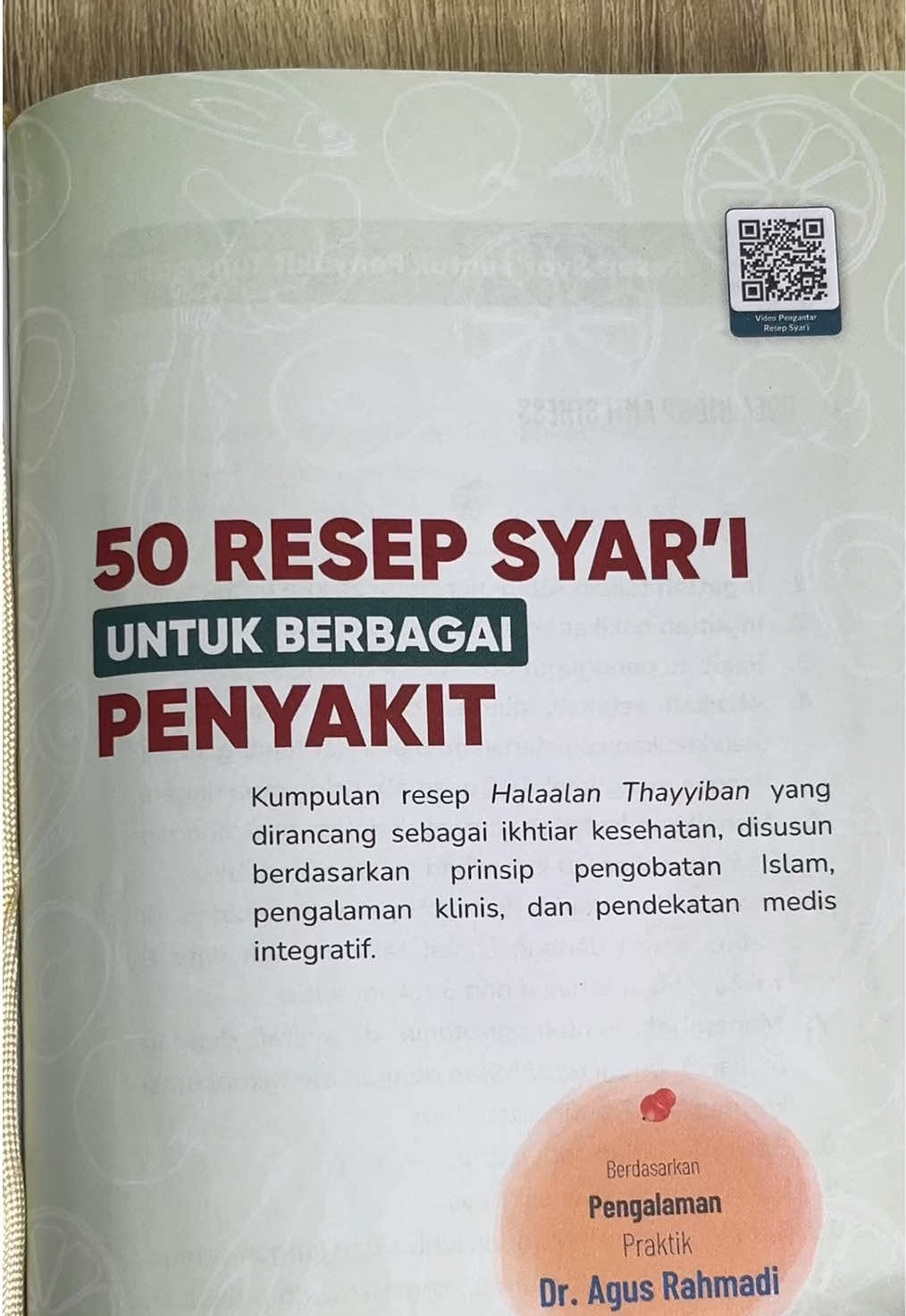 Coba baca di buku Cordoba buku food & life balancing ala nabi ( sehat dimulai dari rumah. )