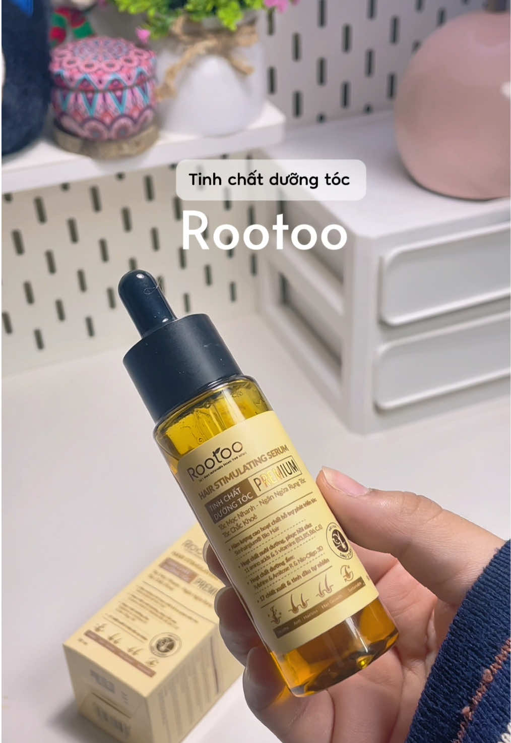 Tinh chất dưỡng tóc Rootoo 🍃 #rootoovietnam #tocoitoca #byscom #haircare #viraltiktok 