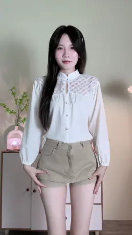 Sơ mi tiểu thư #reviewquanao #thuyhang_m65 #thoitrangnu #sominu 