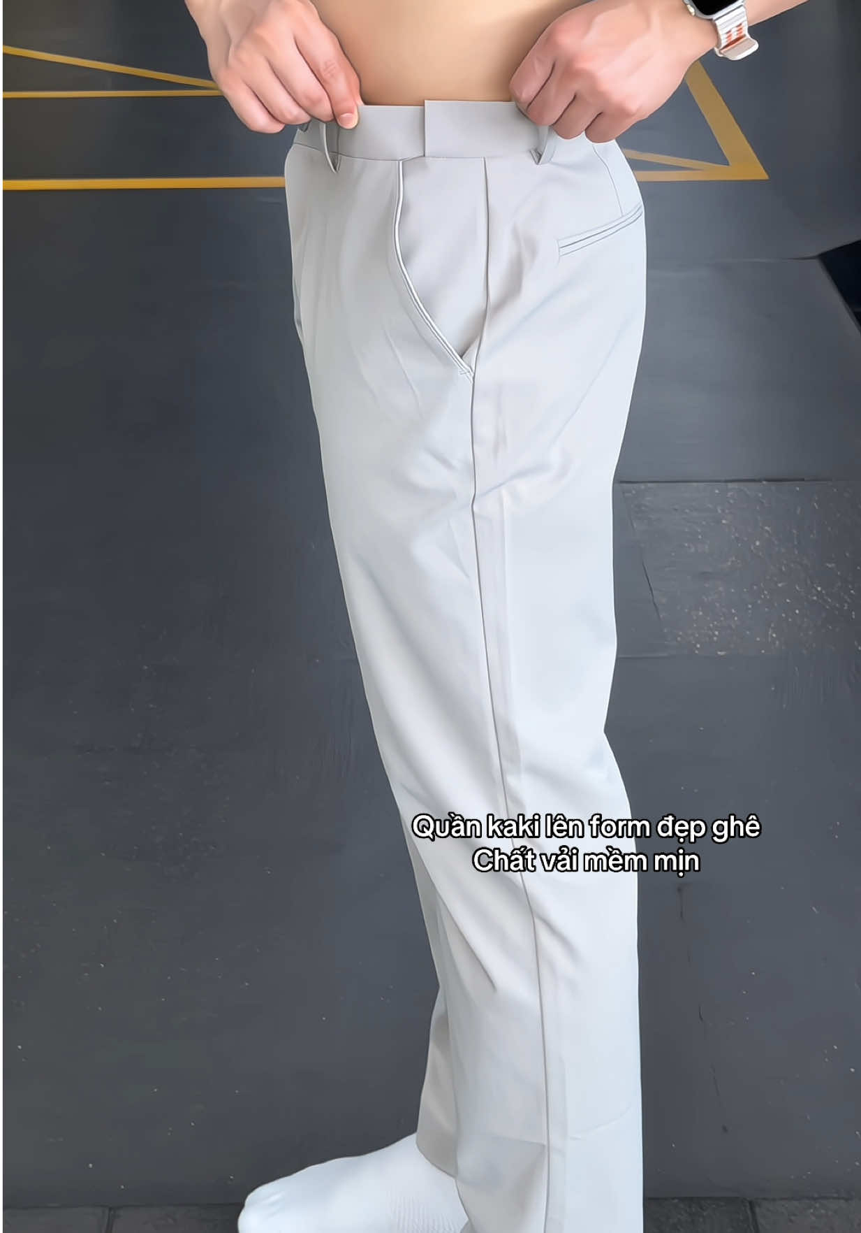 Quần Kaki Smart-tab Pattern Kh #xuhuong #quocdungreview06 #muacungtiktok #quankakinam 