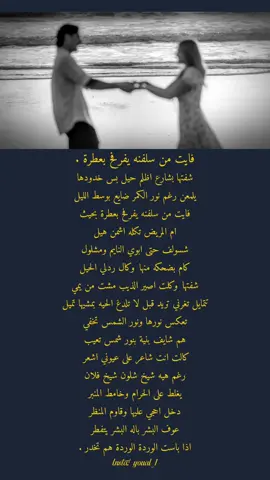 لايـك عـ؏ـلـىٰ الـفـديـو الـمـثـبـت✨🤍.  #تفاعلكم_لايك_متابعه_اكسبلوررررراexplore #fyp #explore #نور_الخرساني #شعر 