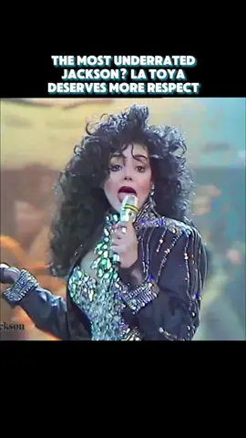 La Toya Jackson was never just “Michael’s sister”… She had her own sound, her own era, her own fight. And people STILL sleep on her music. #LaToyaJackson #UnderratedQueen #80sMusic #PopHistory #JacksonFamily
