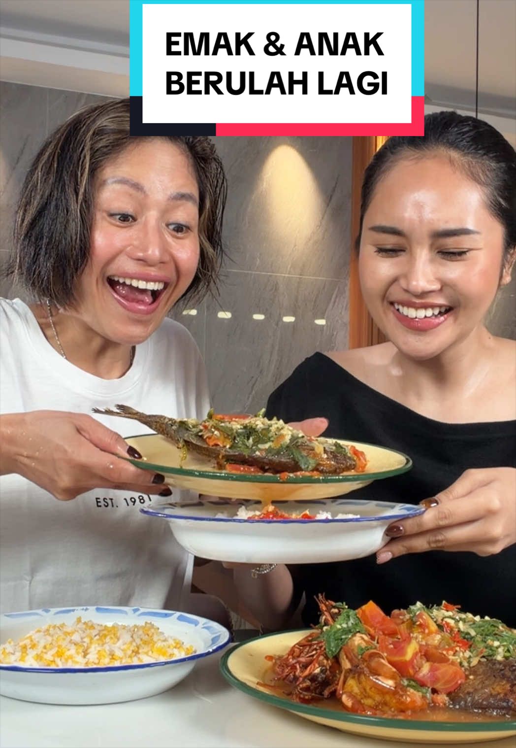 Yang mau resep kuahnya tinggal search aja ya Farida Nurhan Bawal Goreng Kuah Game, kalau recook jangan lupa tag Omay ya, approved by @yg punya iki arum #faridanurhan #awurawuremplok 