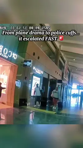 Airport Outburst Ends in Handcuffs: When One Decision Goes Too Far @REACTION COPS 3 @Reaction Cops 2 @Trendvana selects @Reaction cops 5 @Gotcha reaction @Reaction Cops 4 #AirportDrama #BodycamFootage #PublicSafety #TravelStory #CaughtOnCamera 
