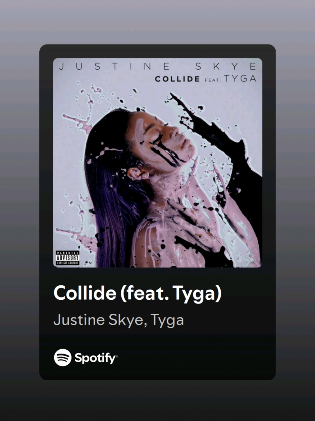 Collide #justineskye #tyga #song  #lyrics #fyp 