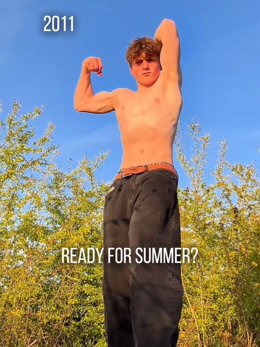 Ready for Summer? 14yo Bodybuilder @henri_ aestheticz  #GymTok #fyp #viral #bodybuilder #2011 