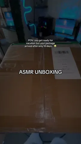 ASMR UNBOXING #fyp #asmr #vacation 