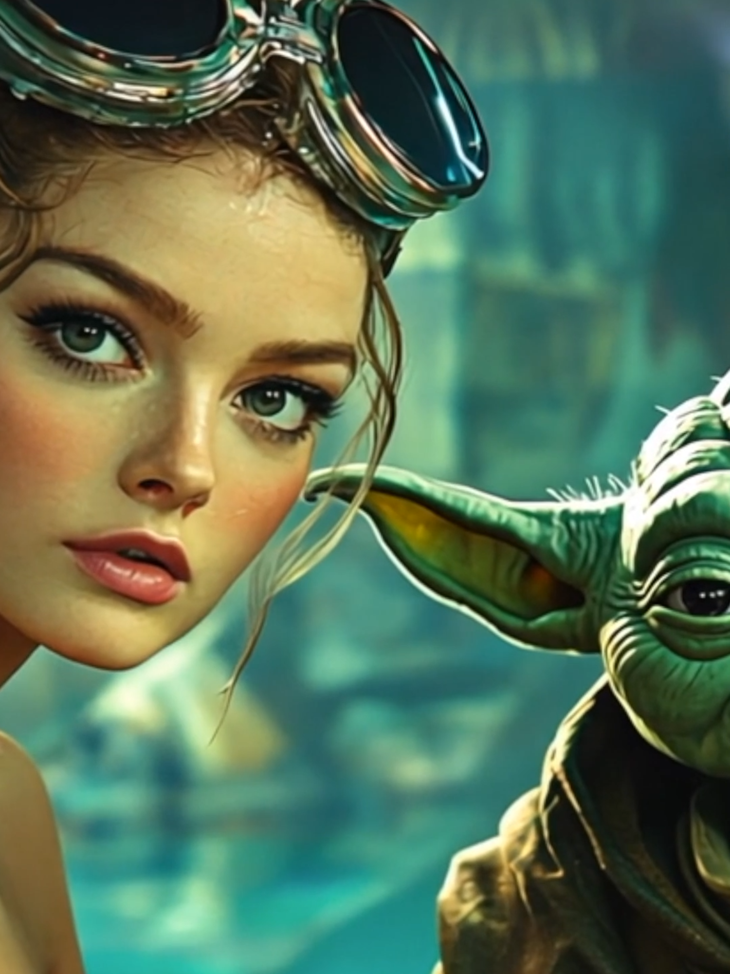 Star Wars: Attack of The Clones 1950s Super Panavision 70 AI Parody Trailer #starwarsday #aiparody #ai