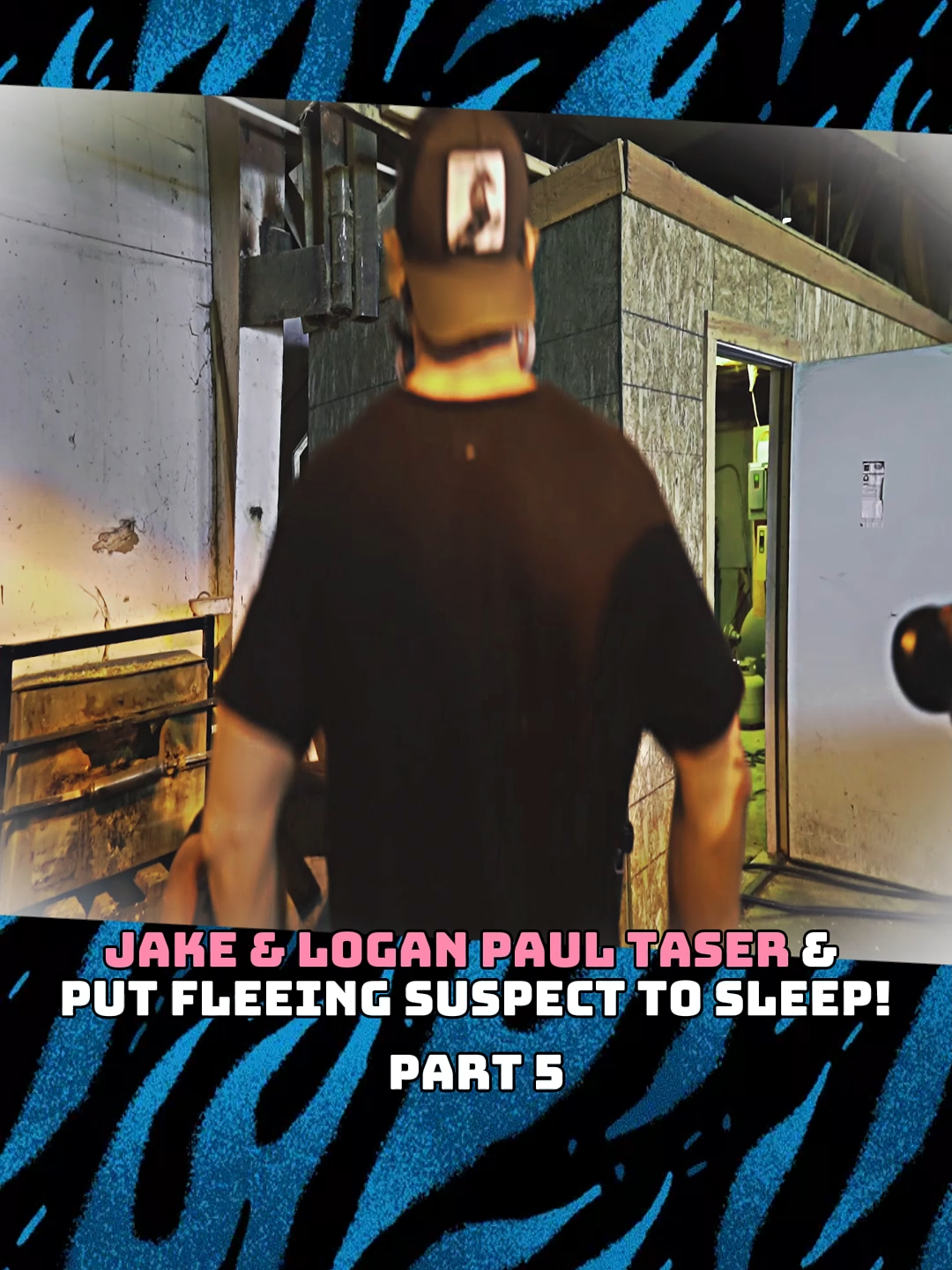 JAKE & LOGAN PAUL TASER & PUT FLEEING SUSPECT TO SLEEP! #cops #copsoftiktok #arrested #pattymayo #bountyhunter