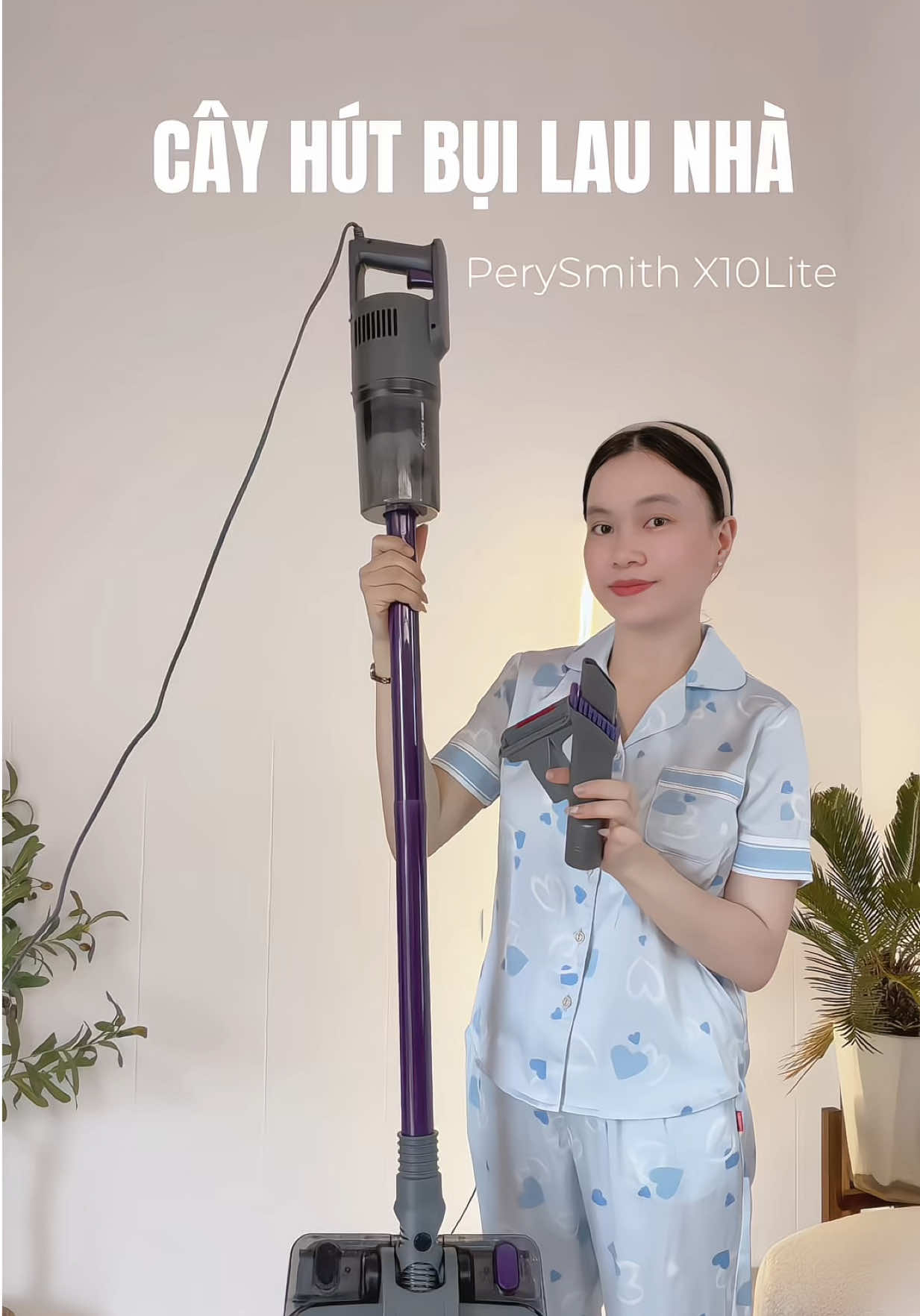 Chưa có điều kiện mua robot thì các thử em này đi nè. Vừa hút + vừa lau trong 1 bước, tiết kiệm cả tiền lẫn thời gian luôn! #mebimsua #mevabe #mayhutbui #perysmithx10lite 