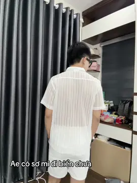 Áo Sơ Mi Ngắn Tay Đi Biển Hoạ 