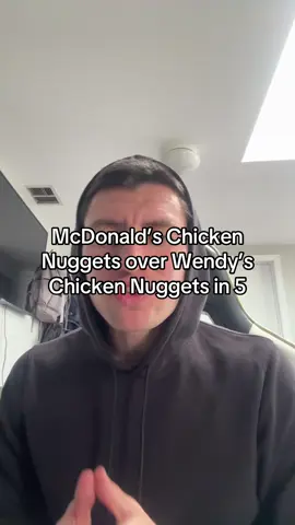 McDonald’s Nuggets over Wendy’s Nuggets in 5
